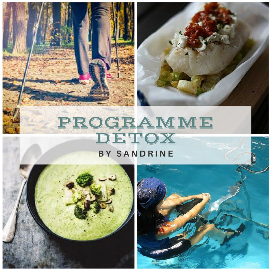 The post-holiday detox programme by Sandrine